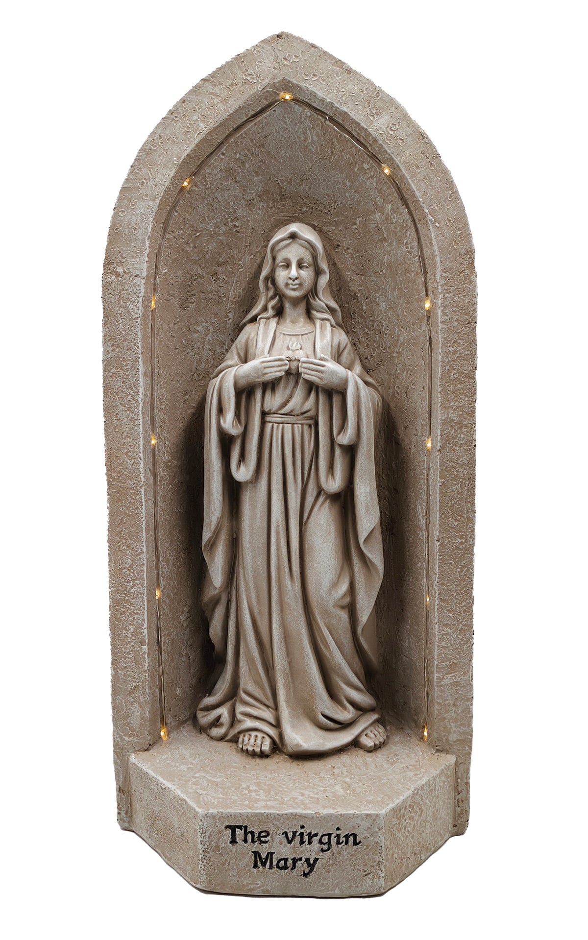 WGP Our Lady Virgin Mary Praying Solar Statue 51.5cm