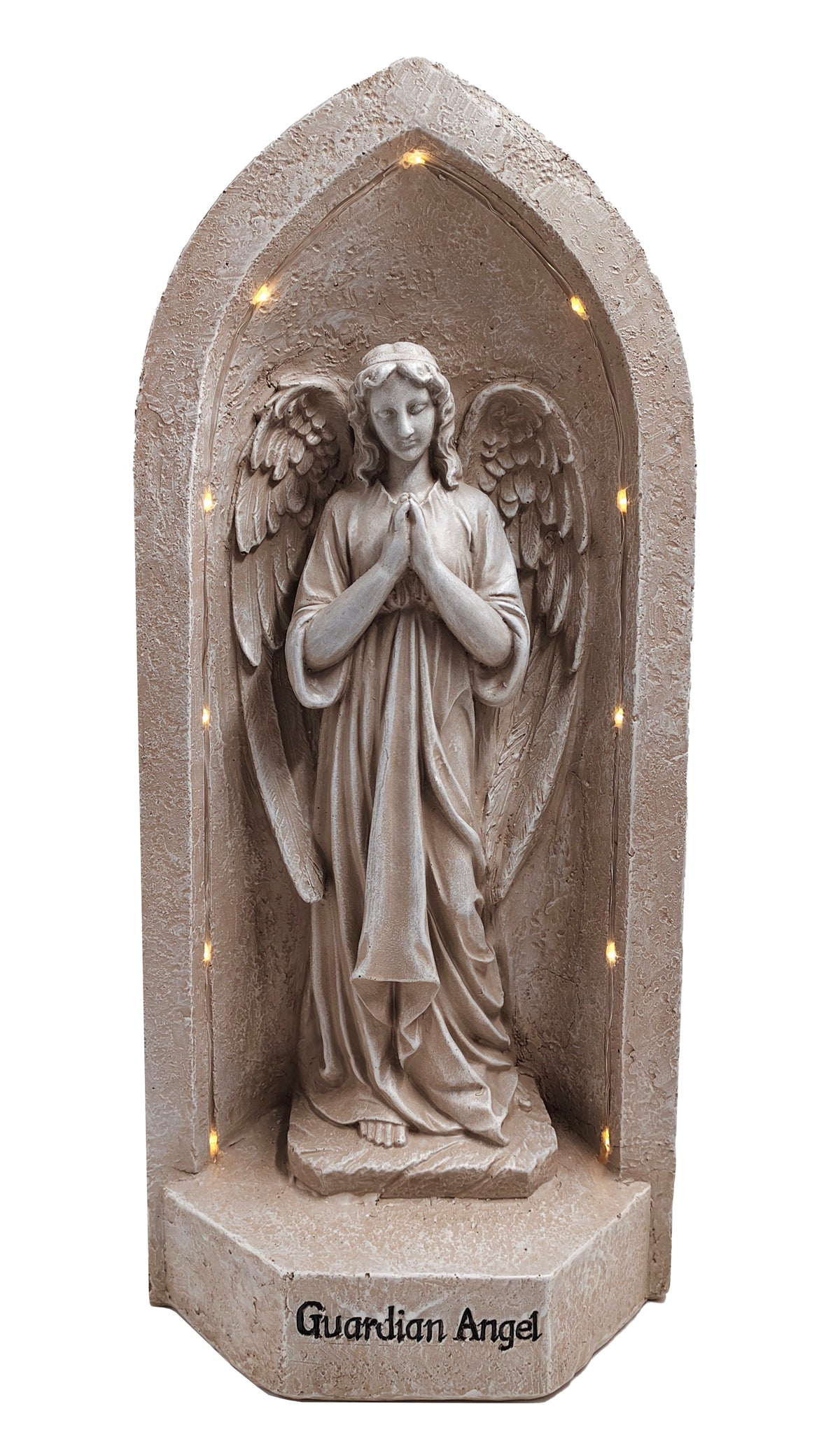 WGP Guardian Angel Praying Solar Statue 51.5cm