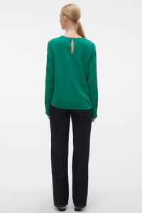 VERO MODA : Long Sleeve Woven Top - Parasailing