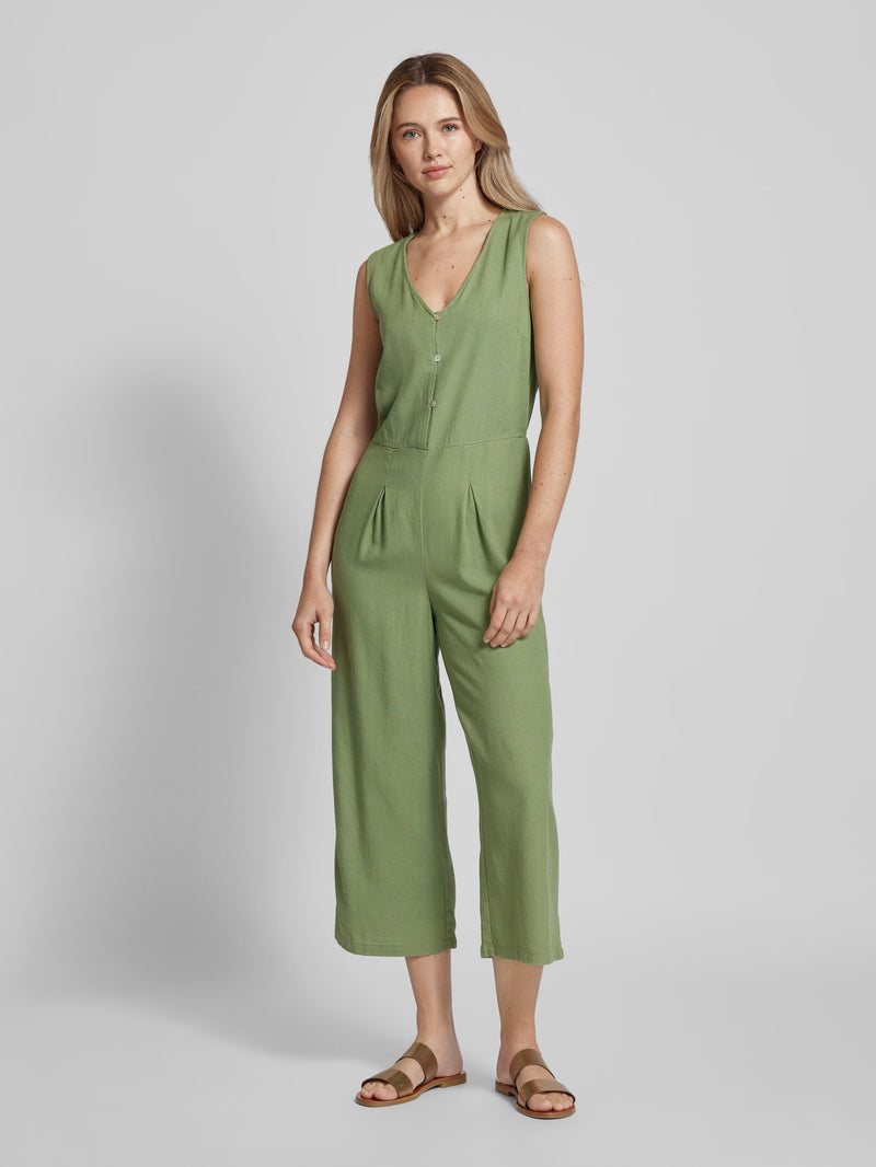 VERO MODA  MyMilo Culotte Jumpsuit - Green