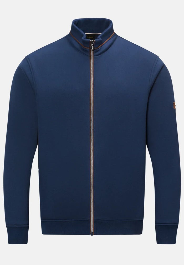 6TH SENSE Men's Everest Hybrid Full Zip Top - Blue
