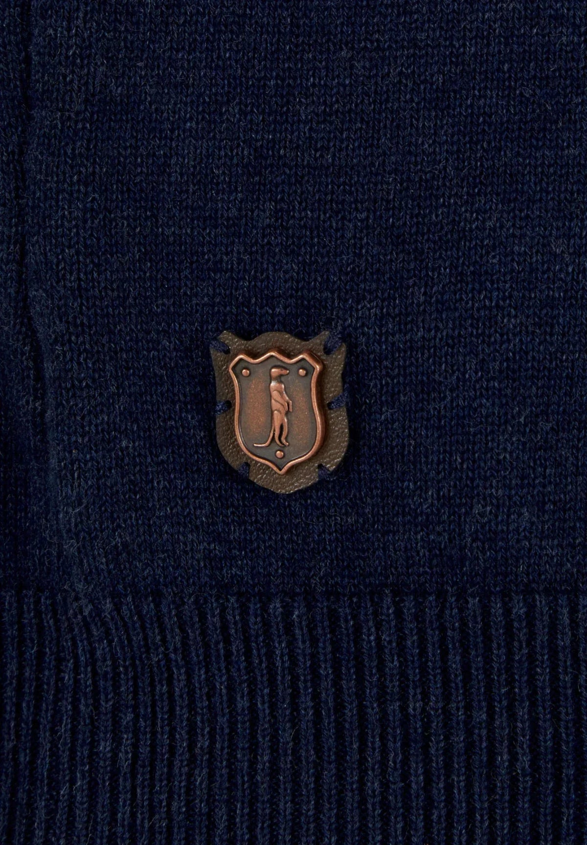 6TH SENSE Harry Half Zip Jumper - Navy