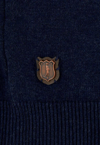 6TH SENSE Harry Half Zip Jumper - Navy