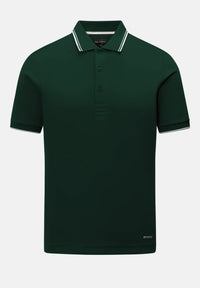 6TH SENSE Astonish Short Sleeve Polo Shirt - Green
