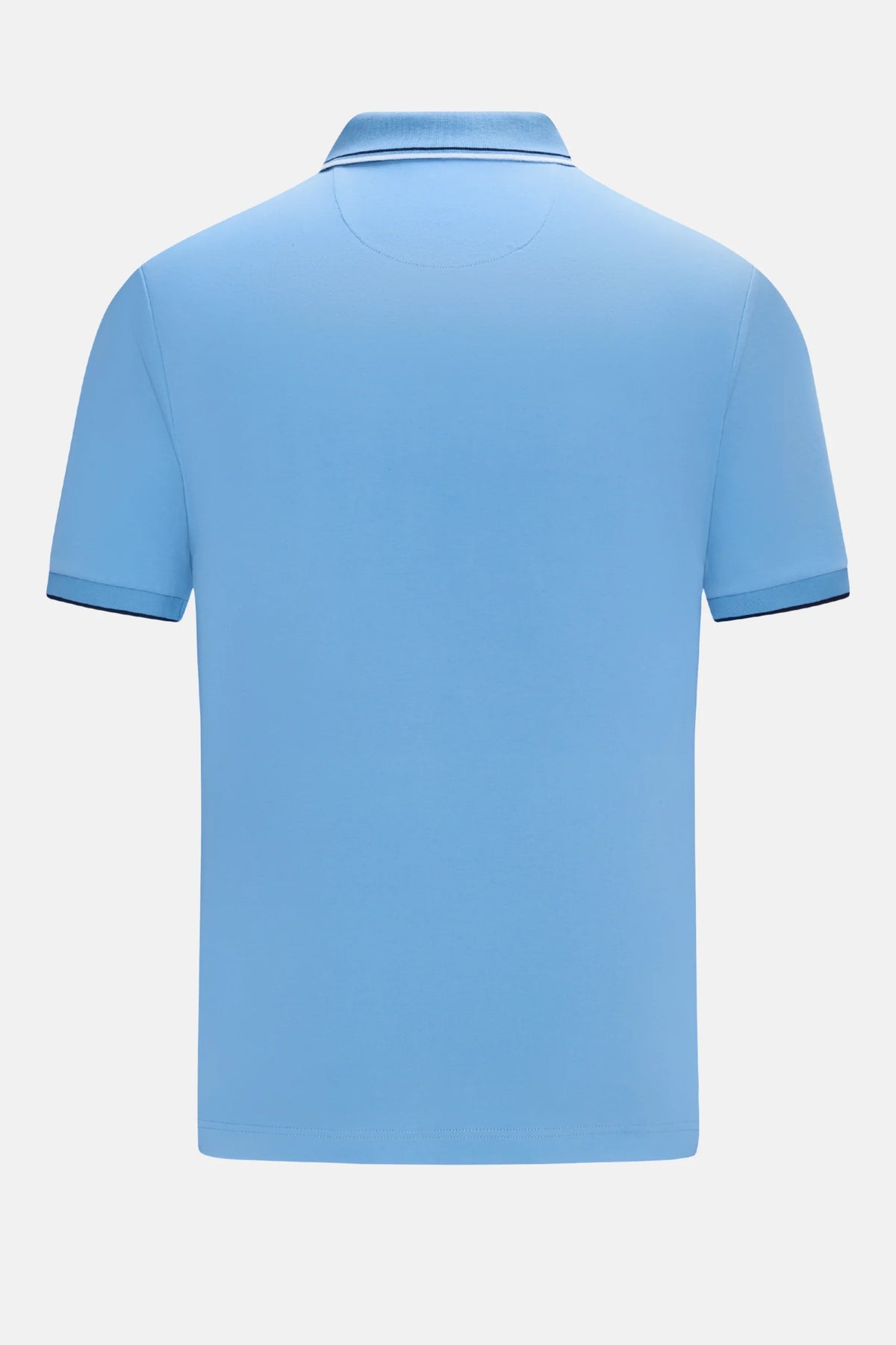 6TH SENSE Astonish Short Sleeve Polo Shirt - BlueBell