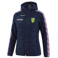 O'NEILLS Donegal GAA Girls' Imperium Lightweight Padded Jacket - Navy
