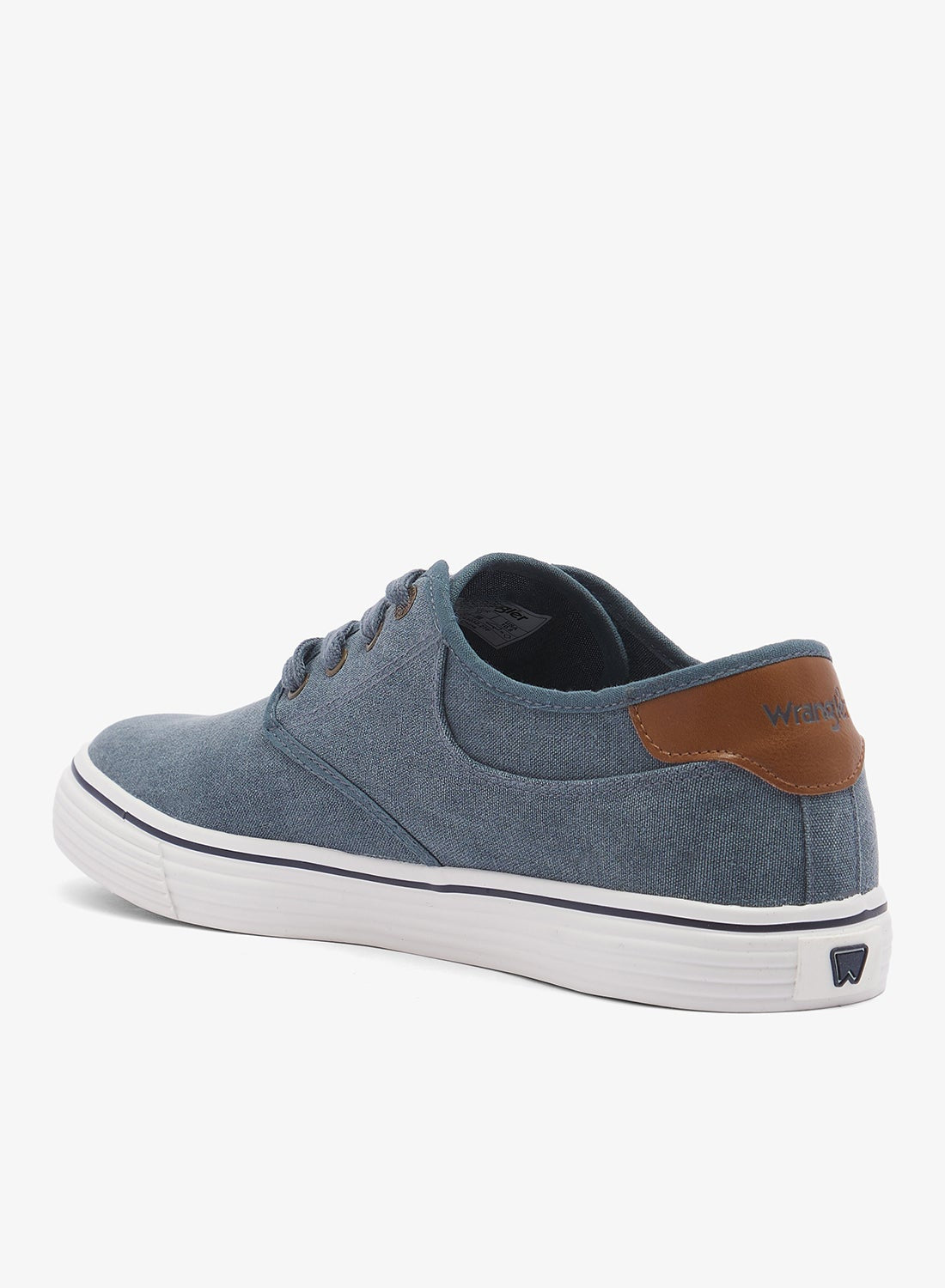 WRANGLER Men's Calypso Derby Low Sneakers - Denim