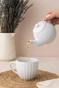 PRICE & KENSINGTON Luxe 2 Cup Teapot - White