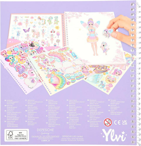 YLVI : Dress Me Up Sticker Book