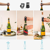 DREAMFARM Champop - Champagne Popper Cork Catcher