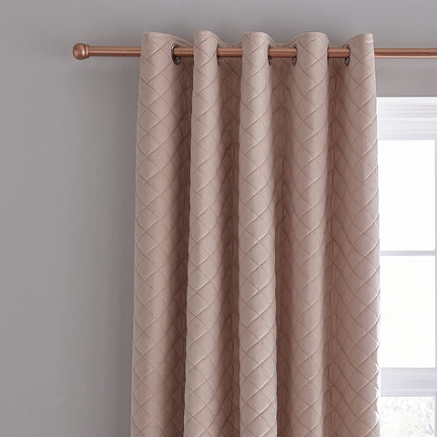 CATHERINE LANSFIELD : So Soft Luxe Curtains - Pink