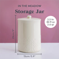 MASON CASH In The Meadow 2.5L Storage Jar 15x23cm