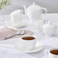 ROYAL WORCESTER Serendipity Set of 4 Teacups & Saucers