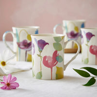 PORTMEIRION Water Garden Set of 4 Mugs in a Gift Box