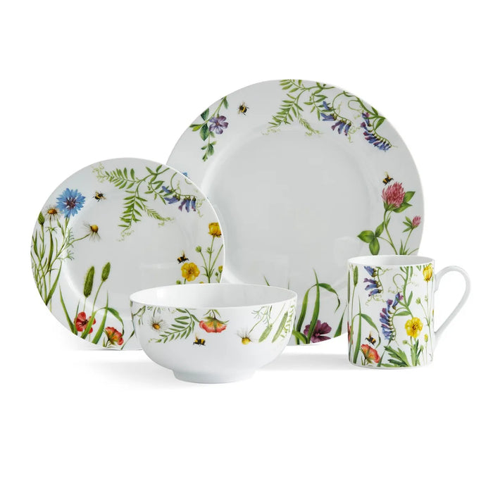 PORTMEIRION Home 16 Piece Dinner Set - Bumble Bee