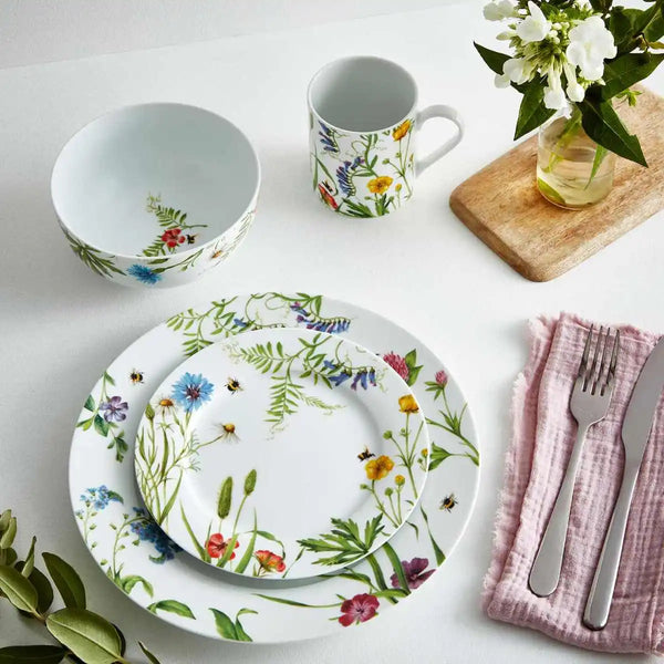 PORTMEIRION Home 16 Piece Dinner Set - Bumble Bee