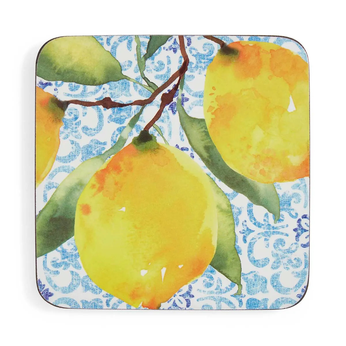 PIMPERNEL Amalfi Lemons - Set of 6 Coasters