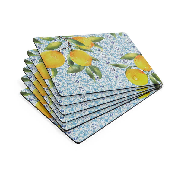 PIMPERNEL Amalfi Lemons - Set of 6 Placemats