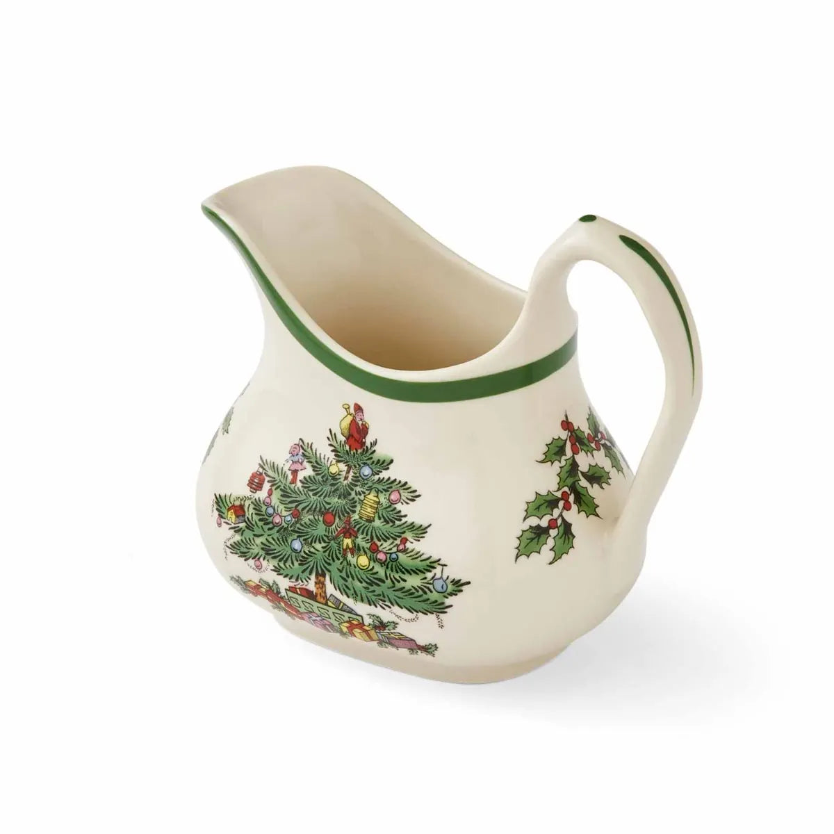 SPODE Christmas Tree Cream & Brandy Sauce Jug 220ml