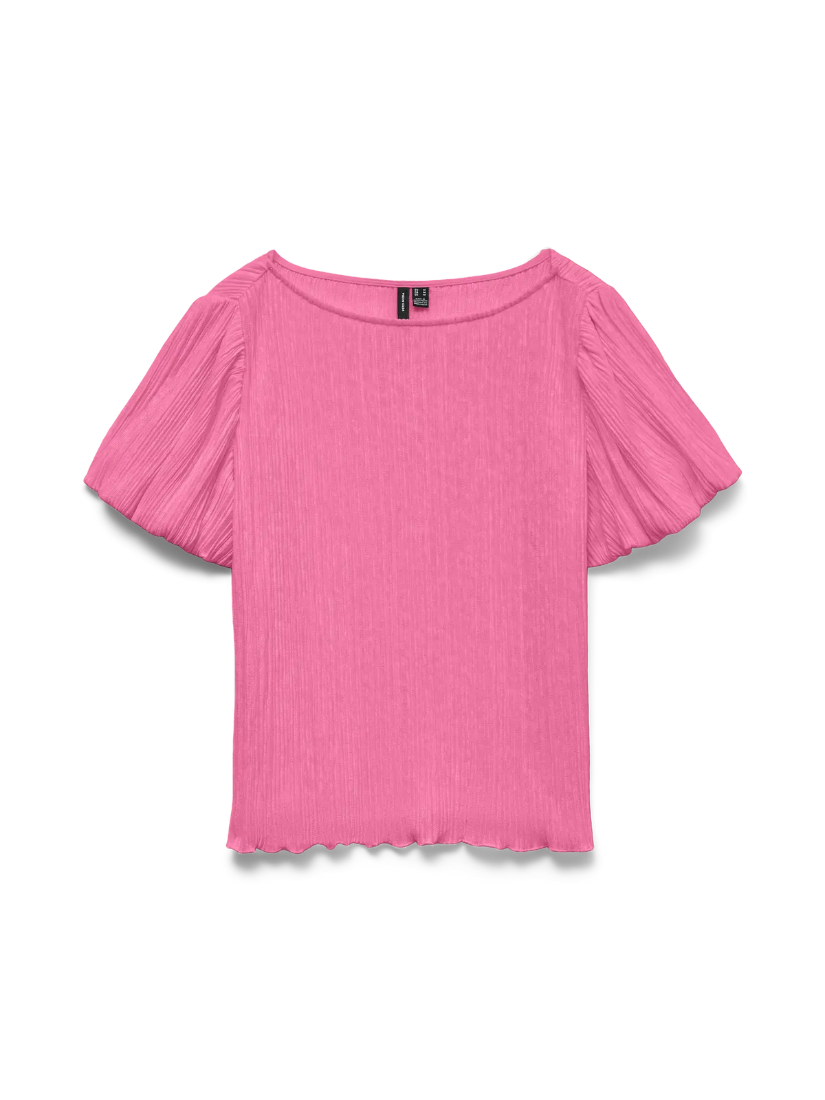 VERO MODA Leika Boatneck Top - Pink Cosmos