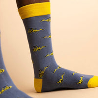 SWOLE PANDA Digger Sock - Grey