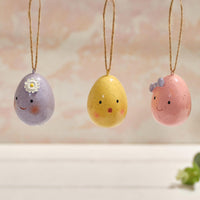 LANGS Easter Polyresin Egg Hanger 6cm - 1Pc