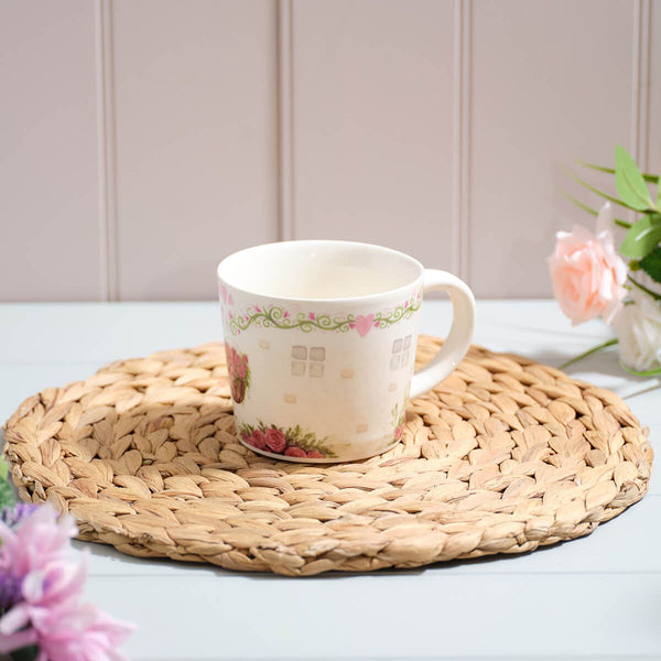 LANGS Cottage Garden "Home Sweet Home" Mug in a Gift Box