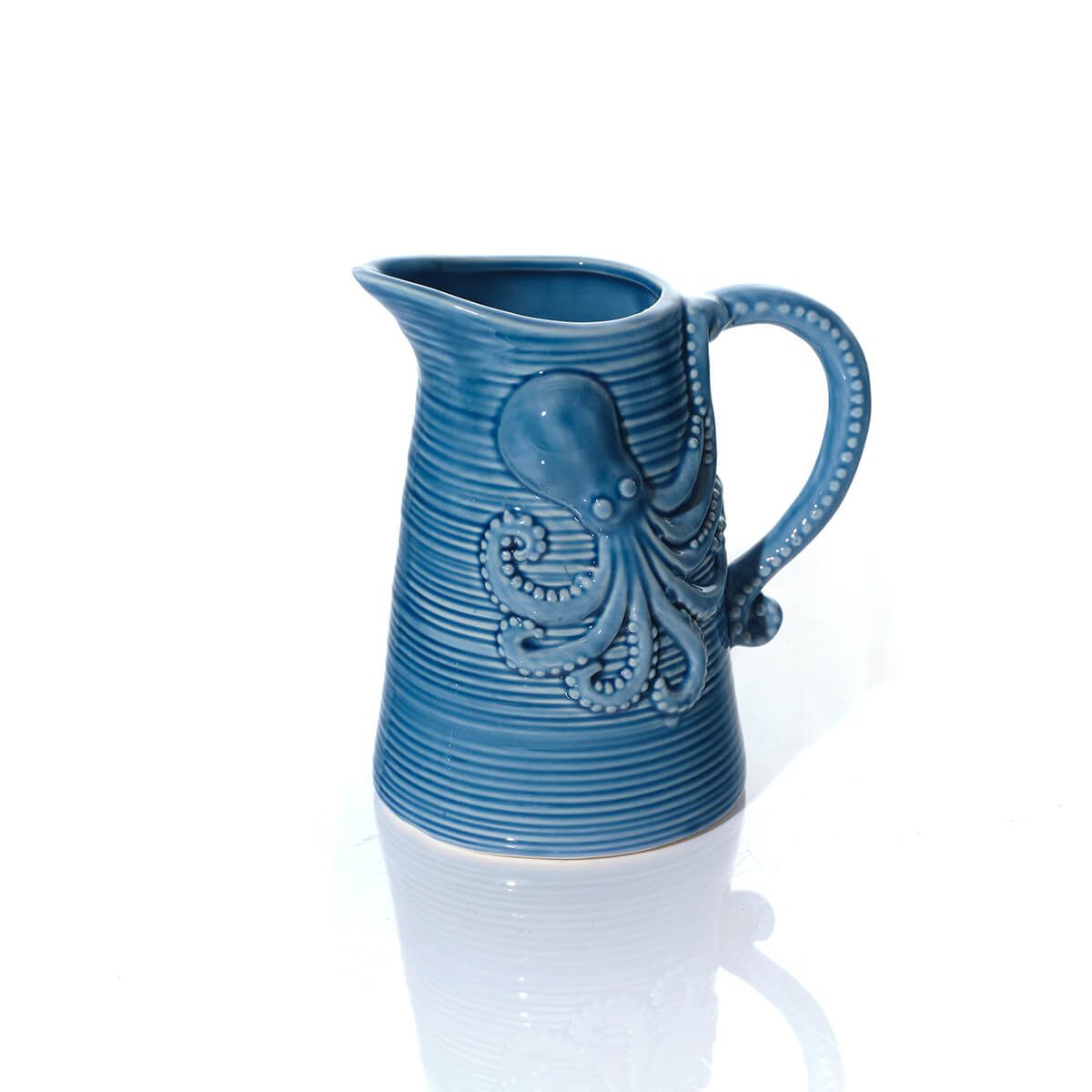 LANGS Embossed Octopus Decorative Ceramic Jug 16.5cm