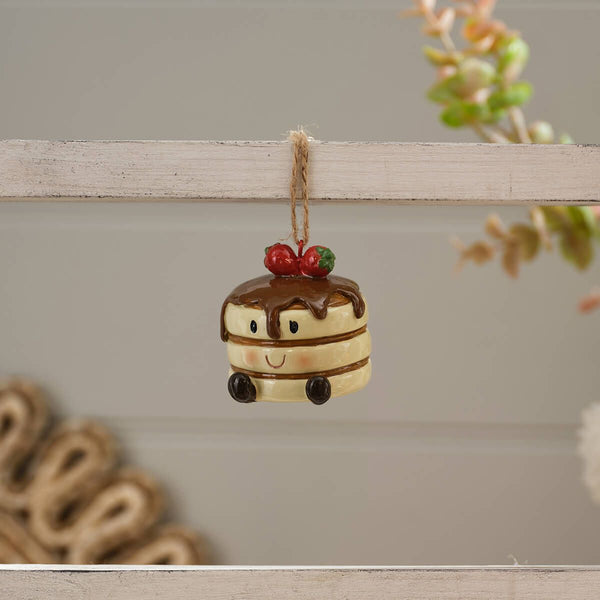 LANGS Hand Crafted Penelope the Pancake Stack Polyresin Hanger 6cm