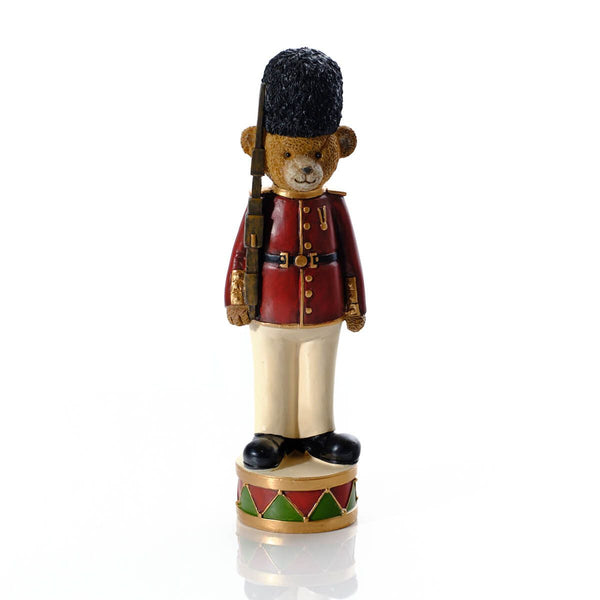 LANGS Bear Soldier Resin Figurine 29.5cm