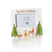 LANGS My First Christmas Ceramic Photo Frame