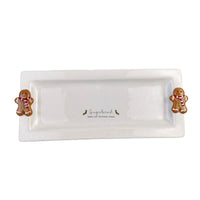 LANGS Christmas 3D Gingerbread Platter 28x12cm