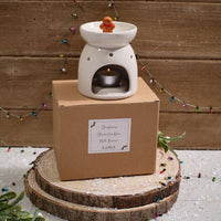 LANGS Christmas Ceramic 3D Gingerbread Wax Melt Burner 10cm