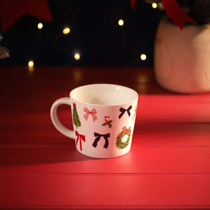 LANGS Merry Little Bows Christmas Mug - Gift Boxed