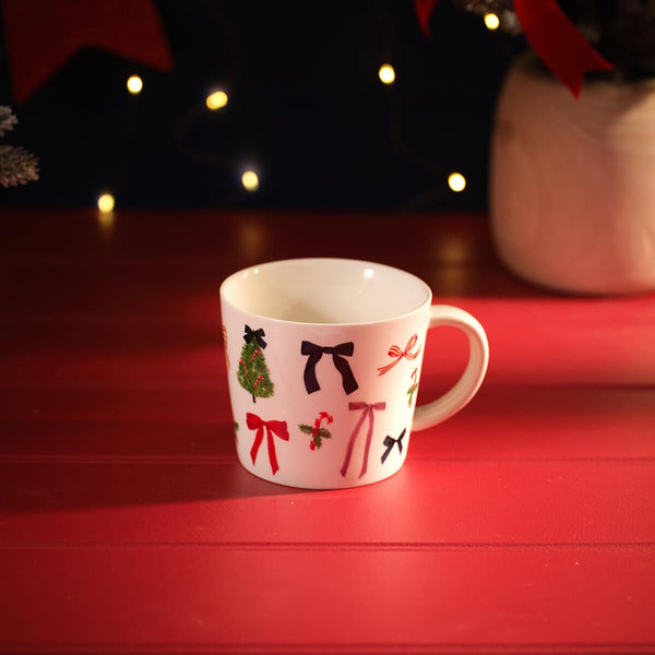 LANGS Merry Little Bows Christmas Mug - Gift Boxed