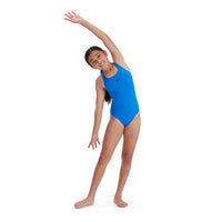 SPEEDO Girl's ECO Endurance+ Medalist Junior Swimsuit - Blue