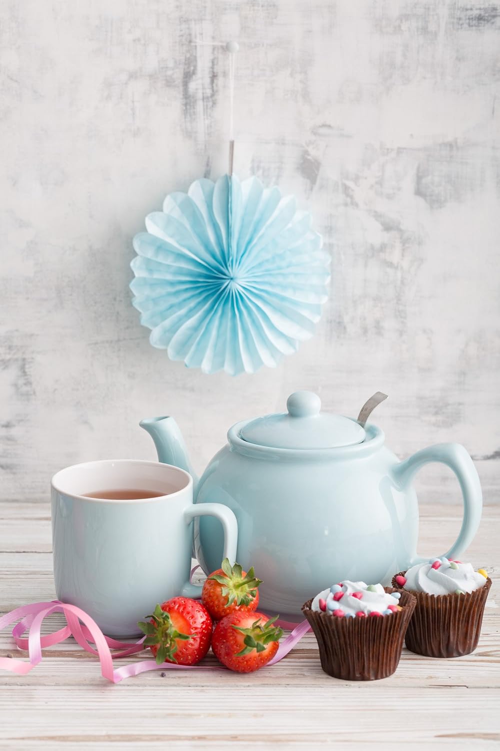 PRICE & KENSINGTON Mint Green 6 Cup Teapot 1100ml