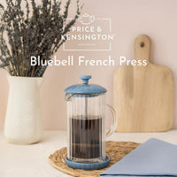 PRICE & KENSINGTON Luxe Cafetiere/French Press Bluebell 350ml