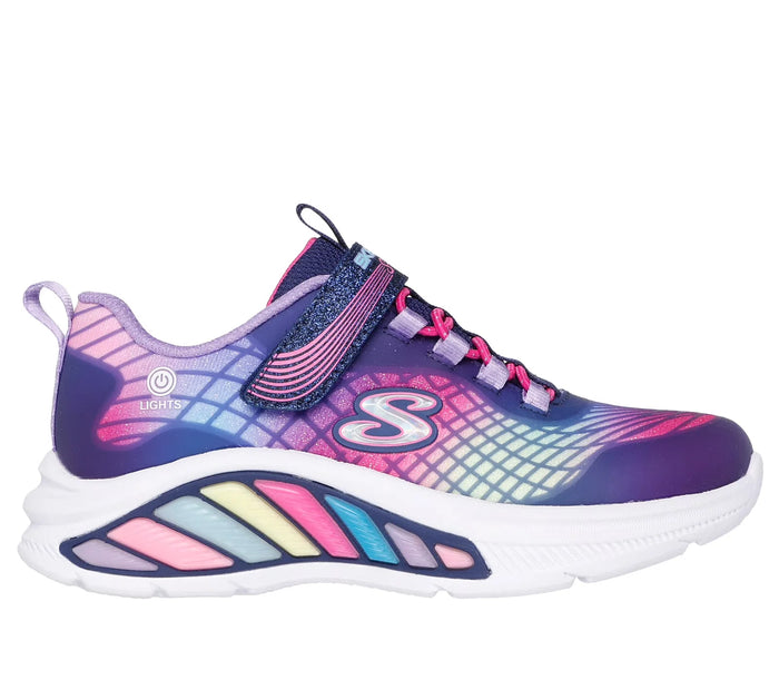 SKECHERS Girl's S-Lights: Rainbow Cruisers - Rainbow Reflectin Trainers | 303722L