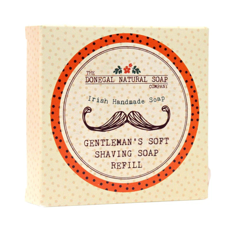 DONEGAL NATURAL SOAP Gentleman's Soft Shaving Soap Refill 60g