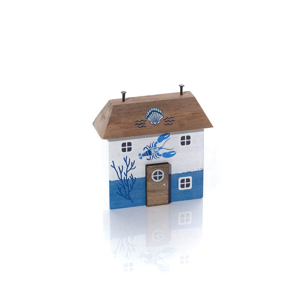 LANGS Lobster Love Wooden Decorative House 9.5cm
