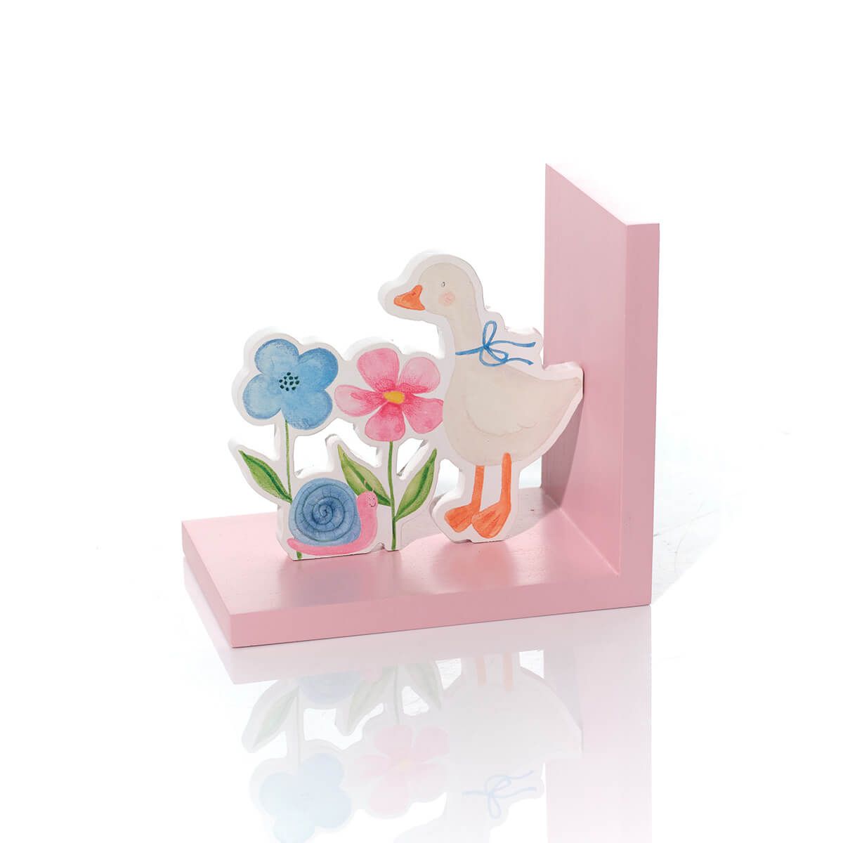 LANGS Mabel the Goose Floral Bookend 15cm