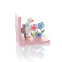 LANGS Mabel the Goose Floral Bookend 15cm