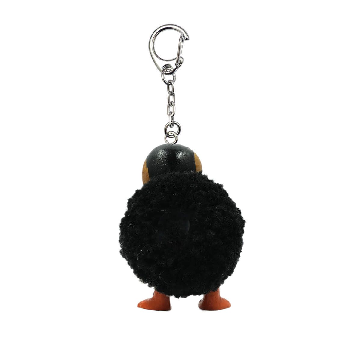 LANGS Puffin Pom-Pom Keyring