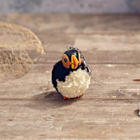 LANGS Puffin Pom-Pom Keyring