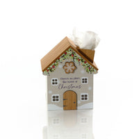 LANGS Christmas Cottage Tissue Box