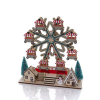 LANGS Wooden Motorised Ferris Wheel 30cm