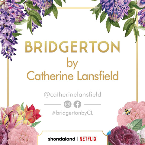 CATHERINE LANSFIELD : Bridgerton Regency Crown Soft Touch Cushion
