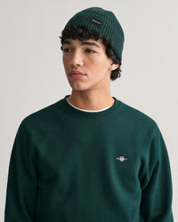 GANT Cotton Crew Neck Sweatshirt - Green