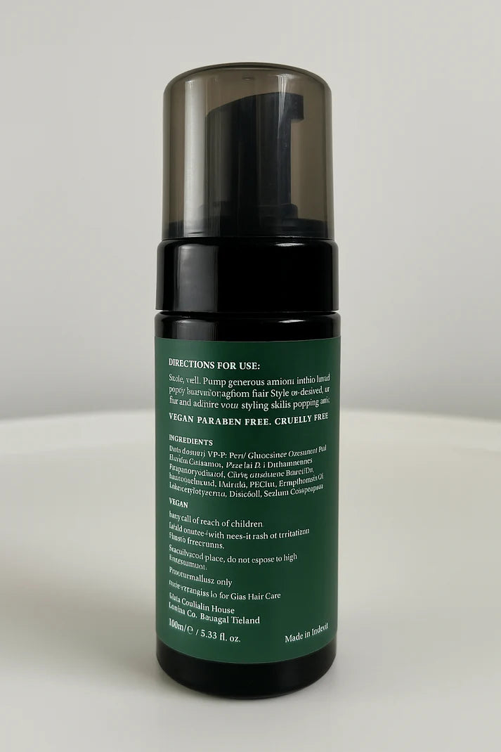 GLAS HAIR CARE Soft and Natural Curling Mousse